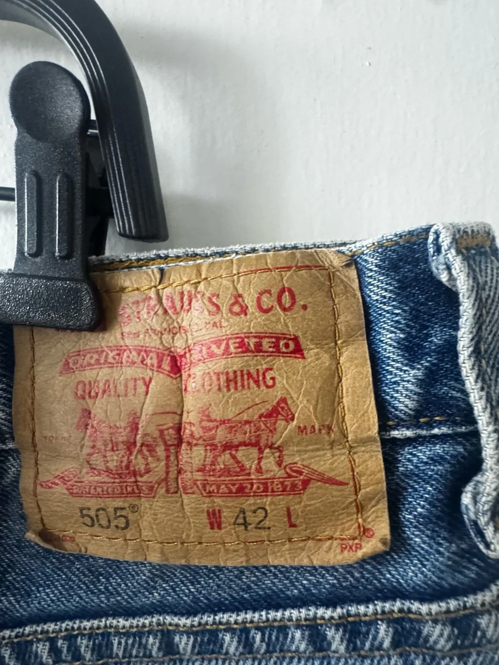 Levi's 505 Denim Jean Shorts Regular Fit